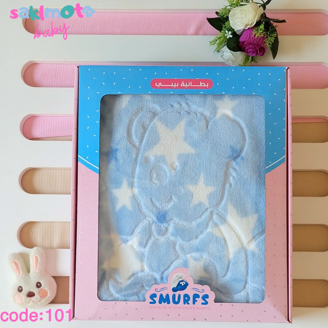 Turkish printed double layer blanket