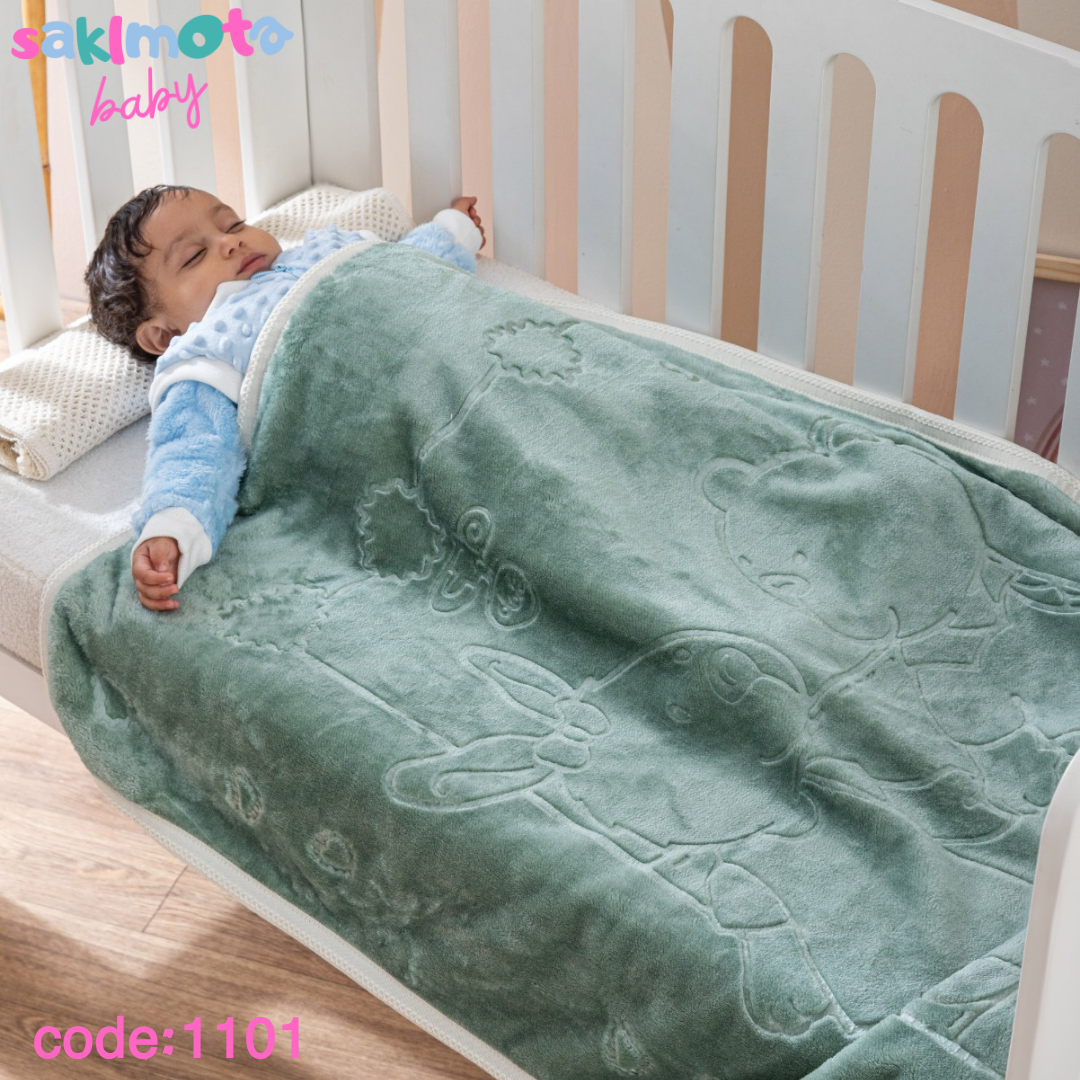 Plain two-layer burrow blanket