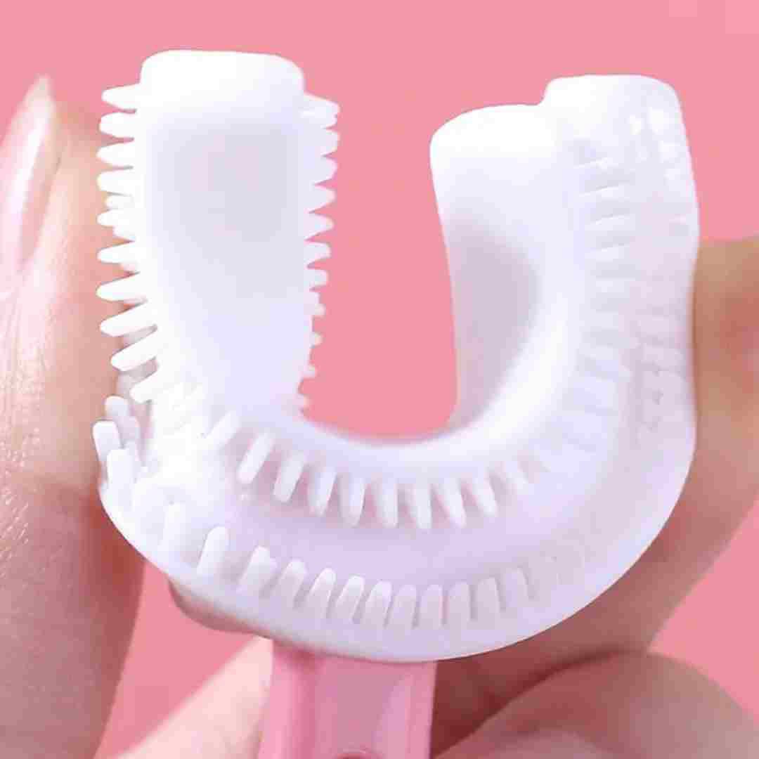 فرشاة الأسنان السيليكون على شكل حرف "U"