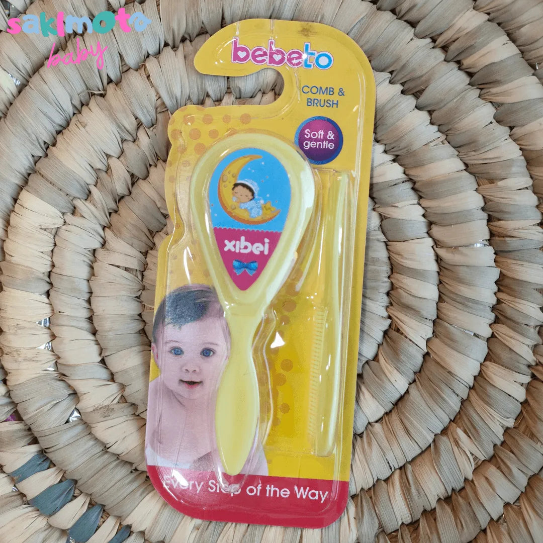 فرشاة ومشط - yellow - ملابس رضع وحديثي الولادة سكلاموتا بيبي