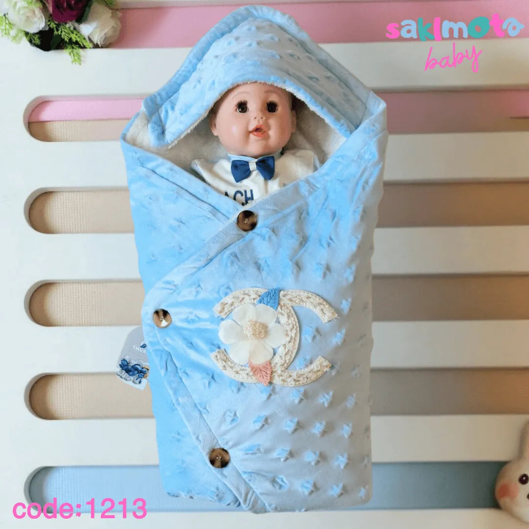 كوفرتة وبورد 2 * 1 شتوي - baby-blue - ملابس رضع وحديثي الولادة سكلاموتا بيبي