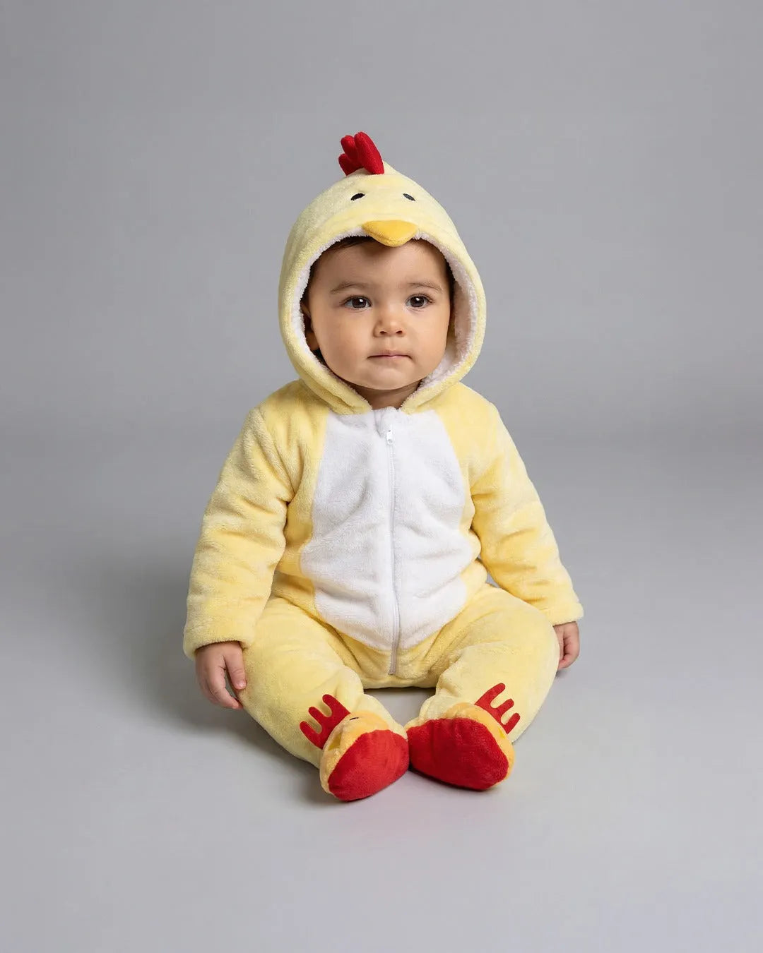 سالوبيت كتكوت اصفر مبطن فرو