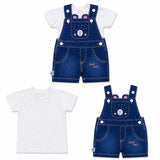 Girls' jeans overalls