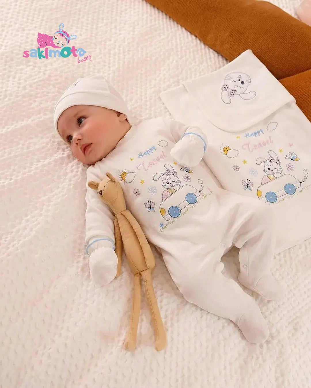 علبة هدايا 5 قطع - ملابس رضع وحديثي الولادة سكلاموتا بيبي