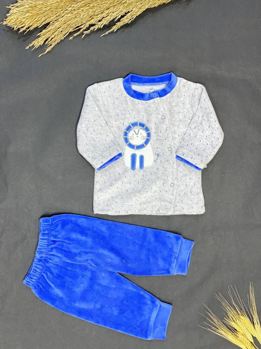 بيجامة مواليد قطيفة