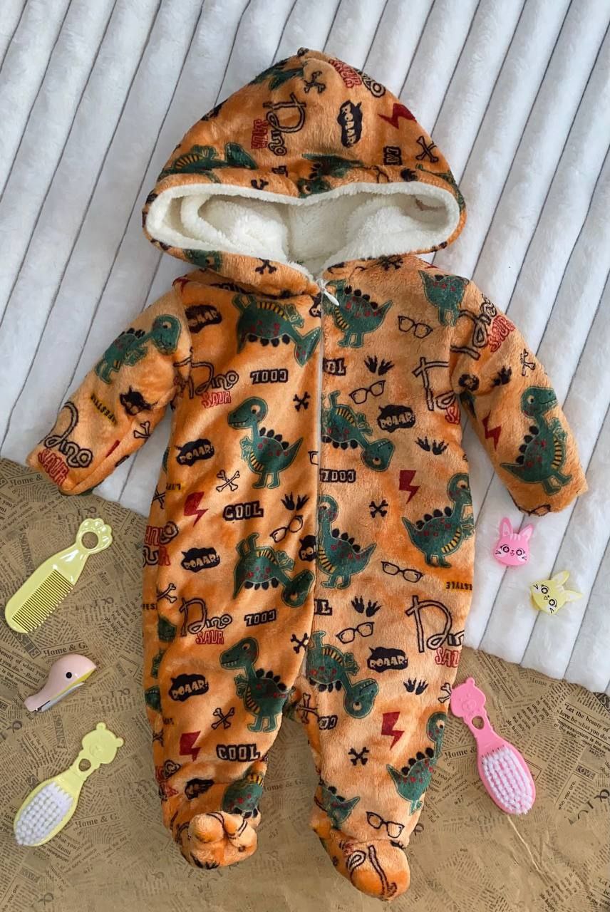 سالوبيت ديناصورات مبطن فرو