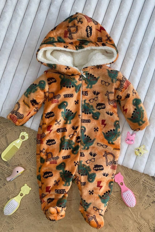 سالوبيت ديناصورات مبطن فرو